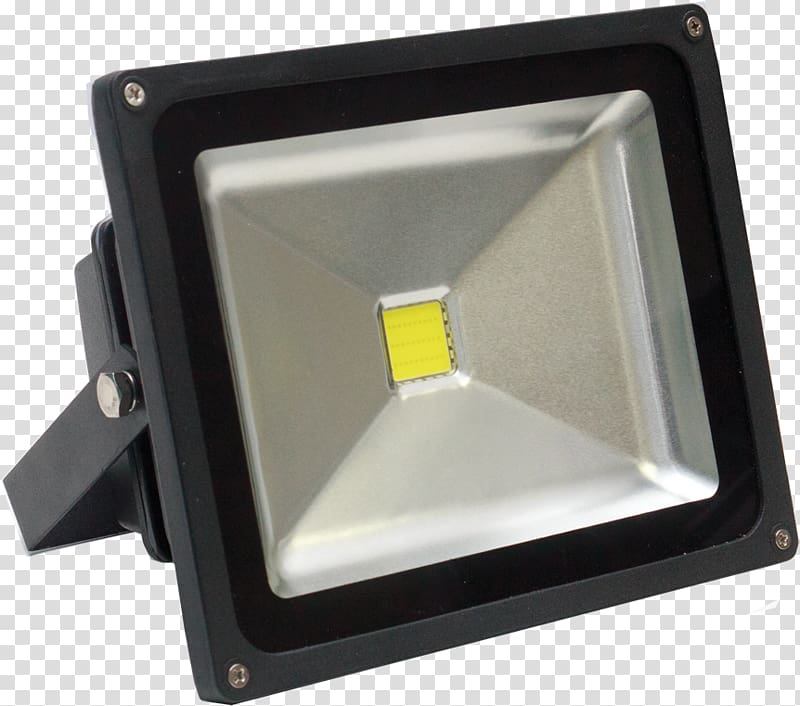 Floodlight Light-emitting diode LED lamp Lighting, light transparent background PNG clipart