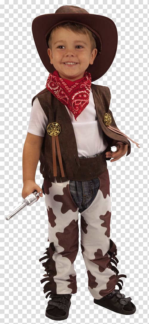 Costume Cowboy Child Toddler, child transparent background PNG clipart