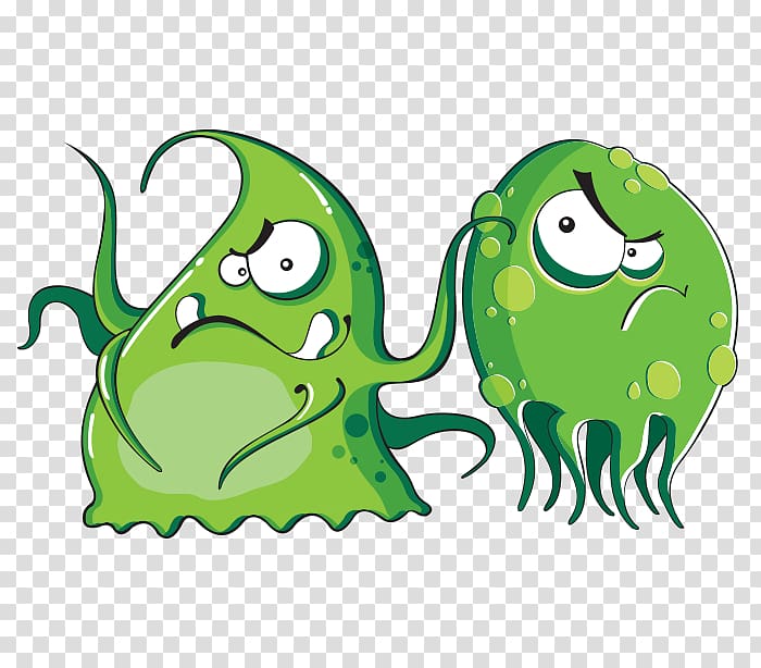 Cartoon Monster, clean garbage transparent background PNG clipart