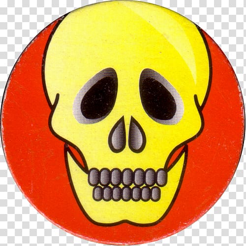 Smiley, horror skull transparent background PNG clipart