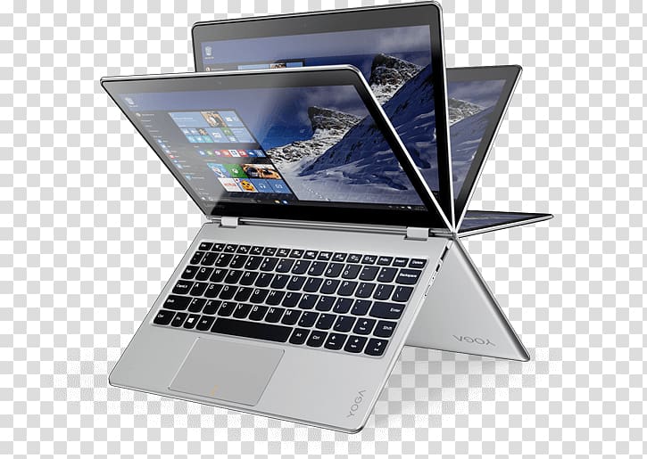 Laptop Lenovo IdeaPad Yoga 13 Intel Solid-state drive, light stand transparent background PNG clipart