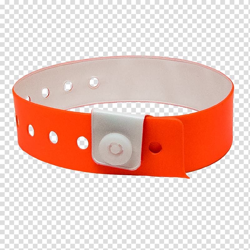 Wristband Red Tyvek Orange Plastic 100 Pack, metallic blue vinyl wrap transparent background PNG clipart