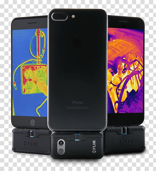 Smartphone Feature phone Forward-looking infrared FLIR Systems, smartphone transparent background PNG clipart
