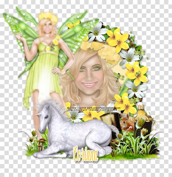 Fairy montage Flowering plant Angel M, Fairy transparent background PNG clipart