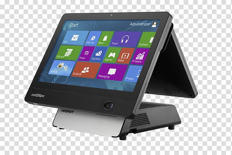 Output device Laptop Personal computer Tablet Computers Point of sale, pos terminal transparent background PNG clipart