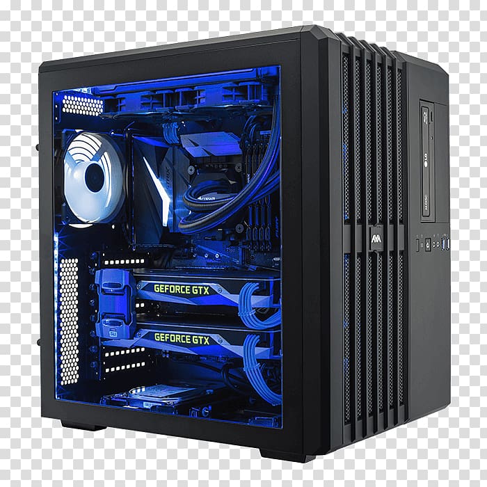 Computer Cases & Housings Personal computer Gaming computer microATX, Computer transparent background PNG clipart