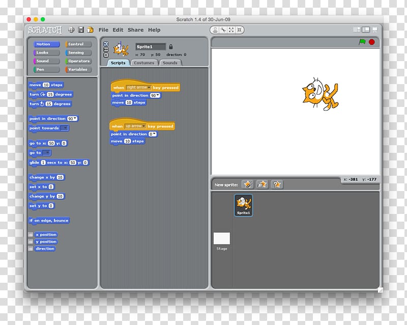 Scratch Computer programming Computer Software User interface, others transparent background PNG clipart