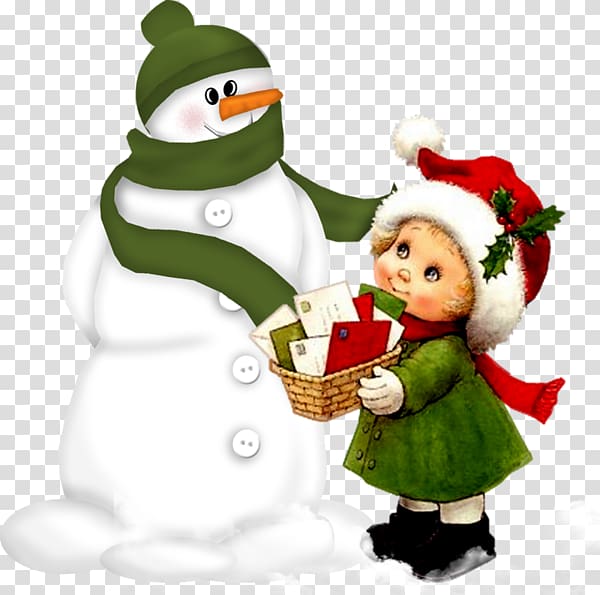 Christmas ornament Christmas card , snowman transparent background PNG clipart