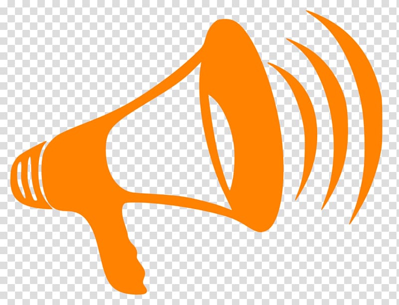 Megaphone Cheerleading , attention transparent background PNG clipart