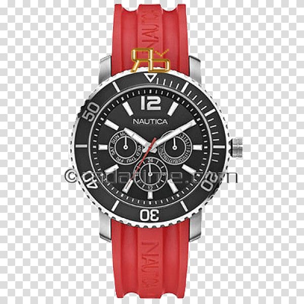 Nautica Watch Chronograph Bulova Strap, watch transparent background PNG clipart