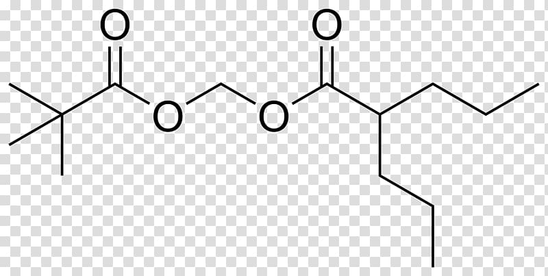 Valproate pivoxil Sodium valproate Prodrug Anticonvulsant Pivaloyloxymethyl, others transparent background PNG clipart
