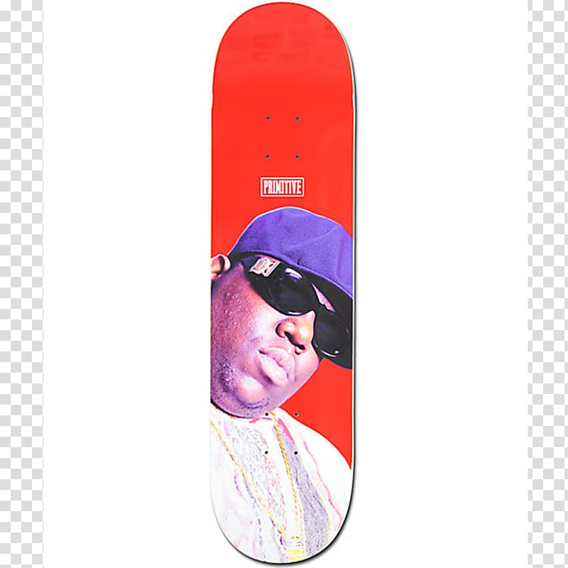 The Notorious B.I.G. Primitive Skateboarding Grip tape, skateboard transparent background PNG clipart