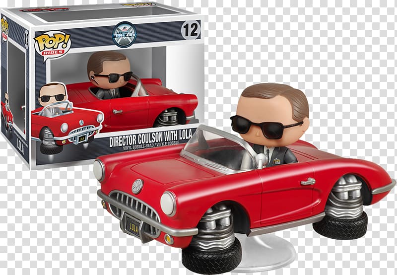 Phil Coulson Funko Action & Toy Figures Agents of S.H.I.E.L.D., Season 1 Bobblehead, Phil Coulson and lola transparent background PNG clipart