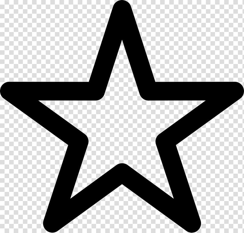 Star Drawing , 5 Star transparent background PNG clipart
