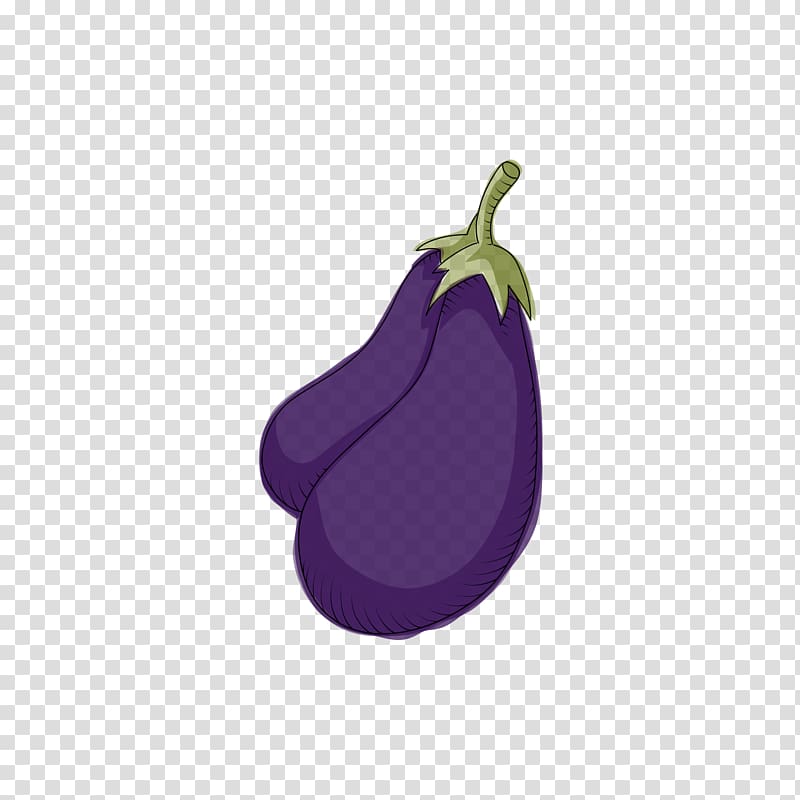 Purple Eggplant, Aubergine eggplant transparent background PNG clipart