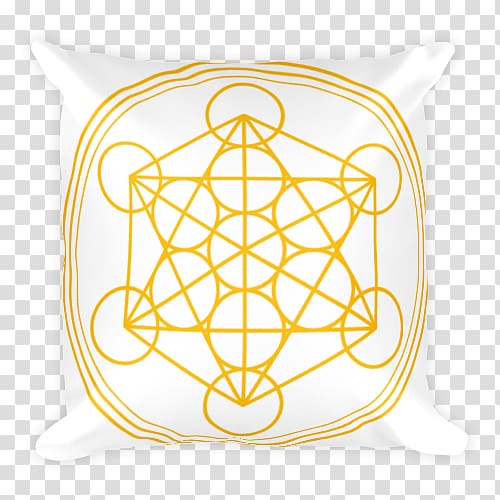 Metatron's Cube Overlapping circles grid graphics Illustration, Square Geometry transparent background PNG clipart