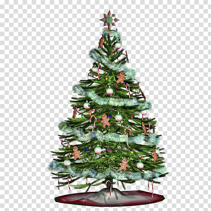 Christmas tree Tinsel , Christmas tree decoration transparent background PNG clipart