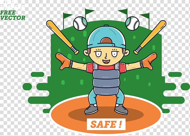 Baseball bat Baseball Umpire Referee, Baseball defender transparent background PNG clipart