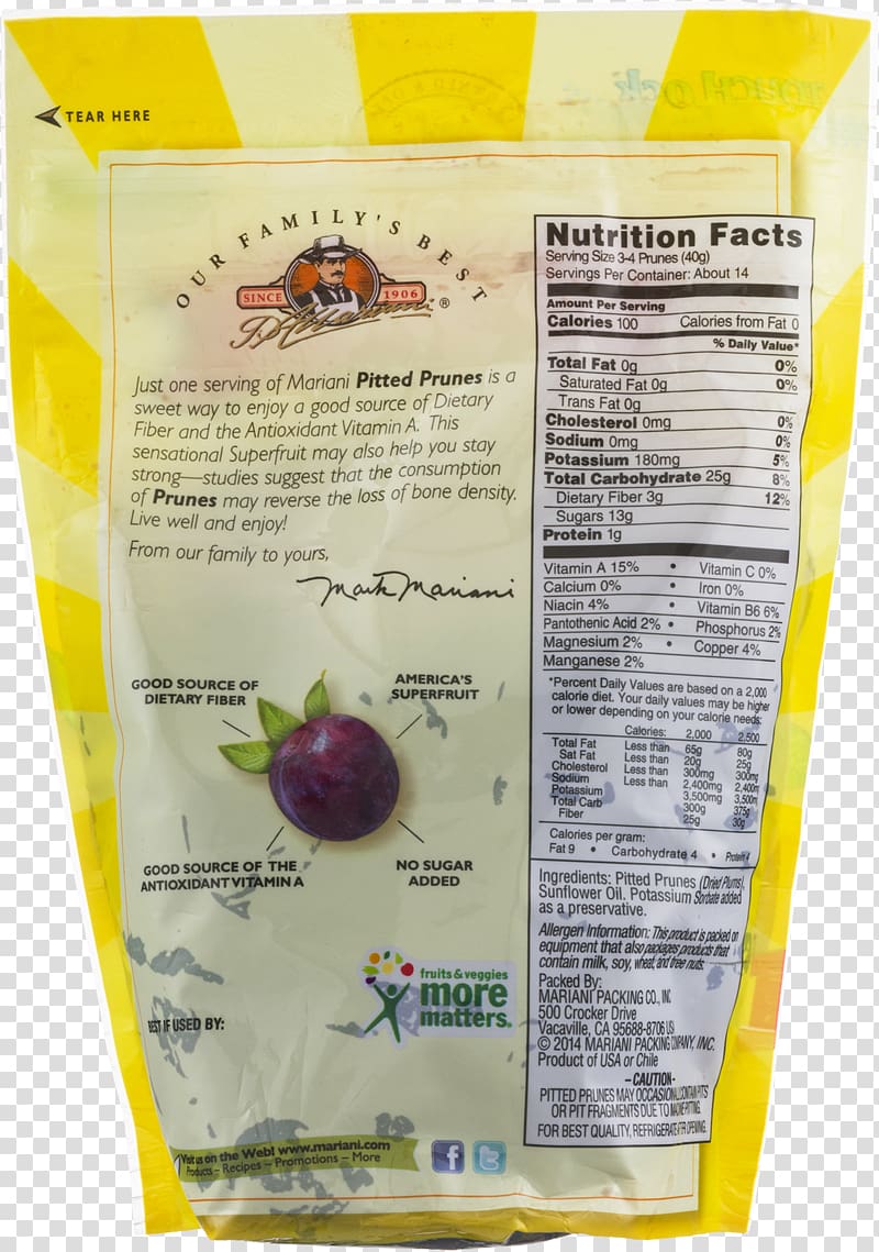 Vegetarian cuisine Nutrition facts label Prune Raisin Dried Fruit, apricot transparent background PNG clipart
