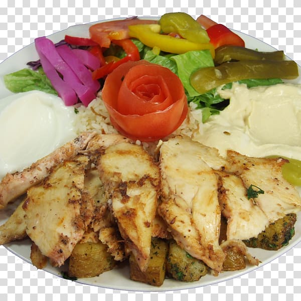 Shawarma Fattoush Tabbouleh Lebanese cuisine Hummus, salad transparent background PNG clipart