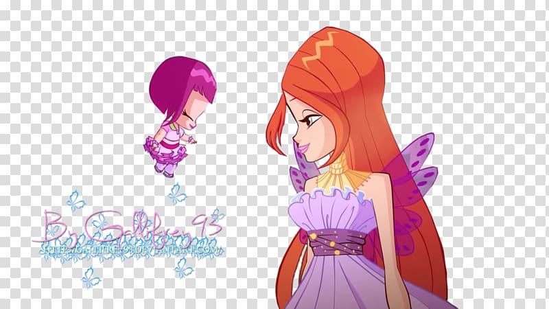 Cartoon Desktop Character Pink M, winx club season 6 transparent background PNG clipart