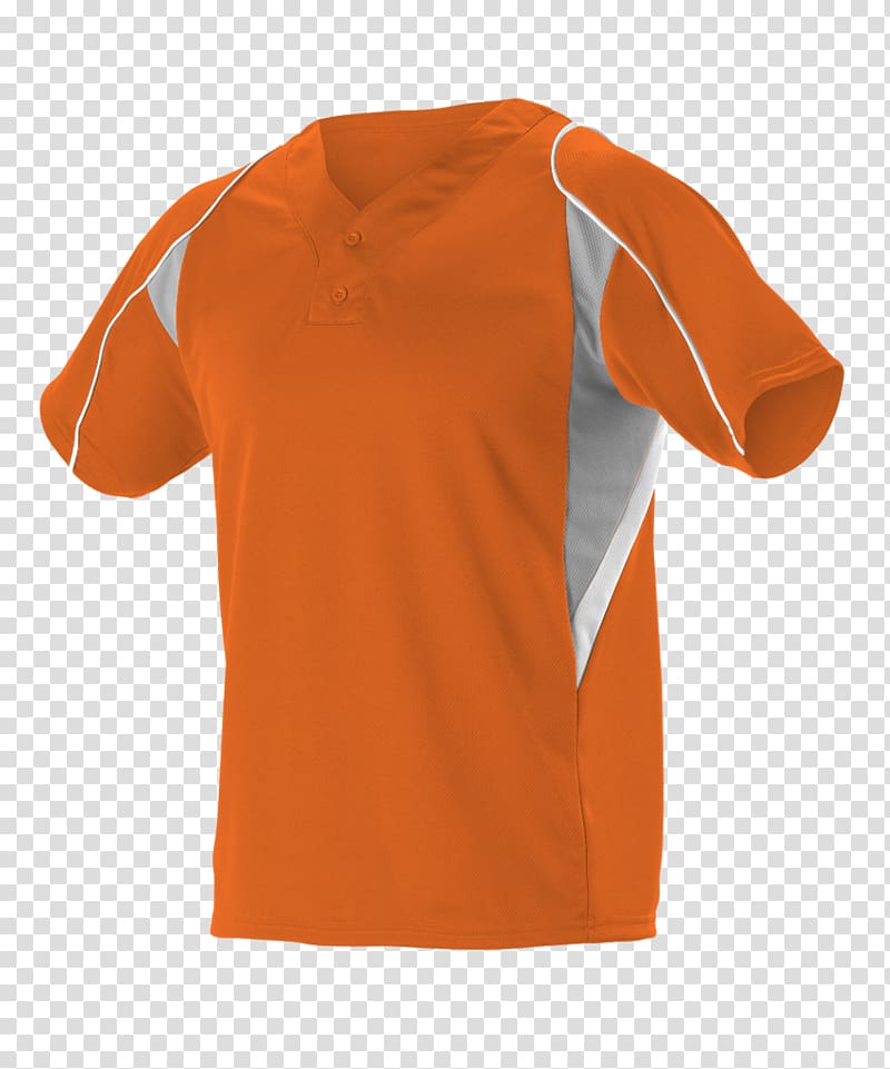 T-shirt Hoodie Polo shirt Sleeve Clothing, orange grey transparent background PNG clipart