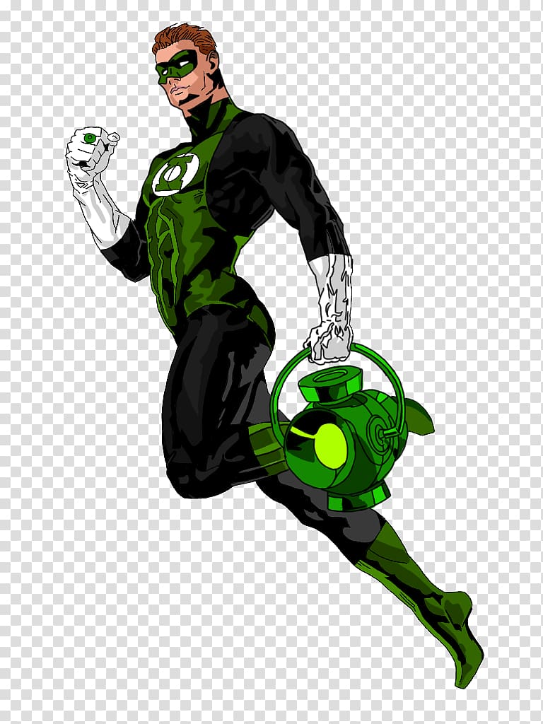 Hal Jordan Green Lantern Drawing Superhero Digital art, the green lantern transparent background PNG clipart