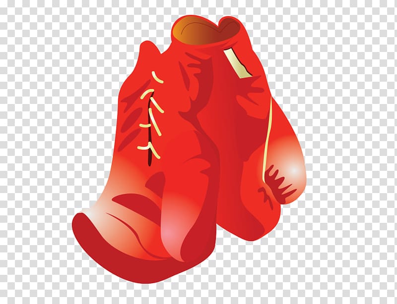 Boxing glove, Red boxing gloves transparent background PNG clipart