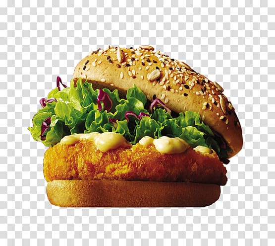 Hamburger European cuisine Breakfast sandwich Cheeseburger Junk food, Creative Cookies transparent background PNG clipart