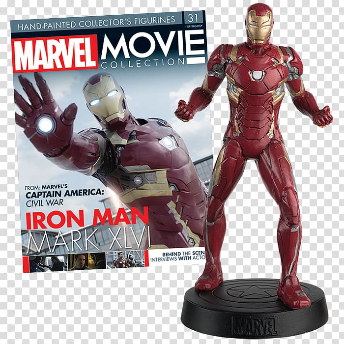 Iron Man Marvel Cinematic Universe The Classic Marvel Figurine Collection Marvel Comics Action & Toy Figures, maria hill avengers transparent background PNG clipart