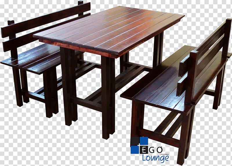 Table Bench Wood Bank Chair, table transparent background PNG clipart