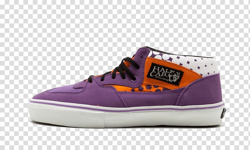 Skate shoe Sports shoes Vans Half Cab, Iridescent Purple Vans Shoes for Women transparent background PNG clipart