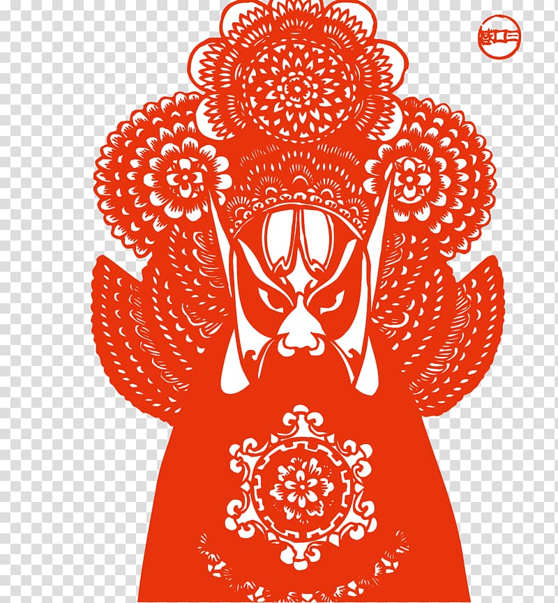 Peking opera Illustration, Facebook transparent background PNG clipart