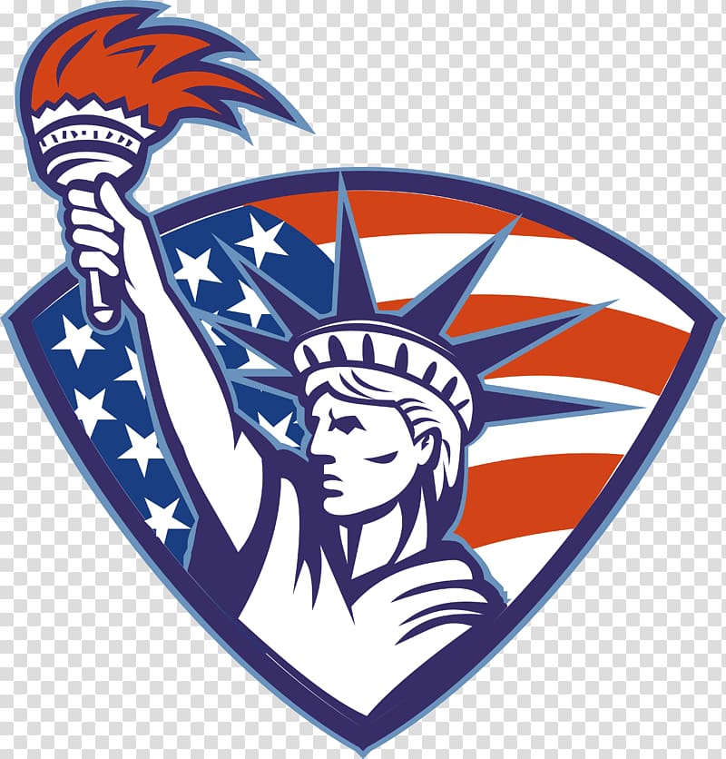 Statue of Liberty Torch , Liberty Shield transparent background PNG clipart