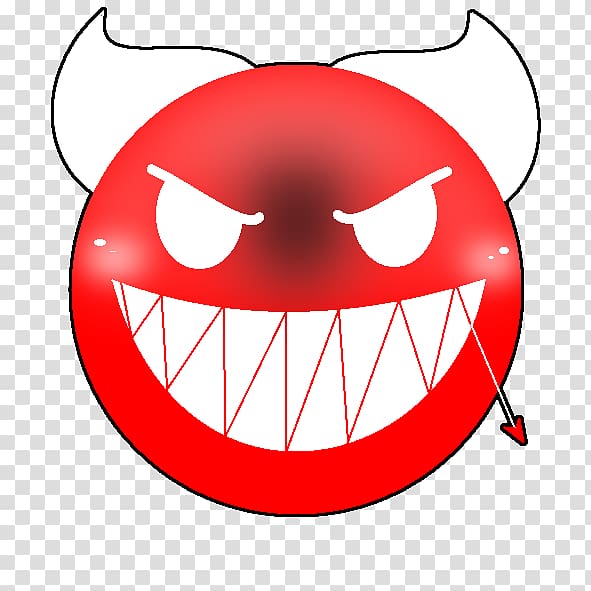 Geometry Dash Line Smiley, line transparent background PNG clipart