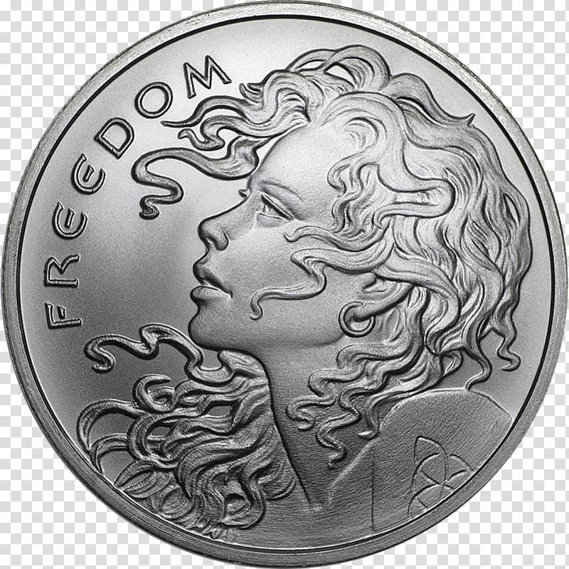 Silver coin Silver coin APMEX Perth Mint, Coin transparent background PNG clipart