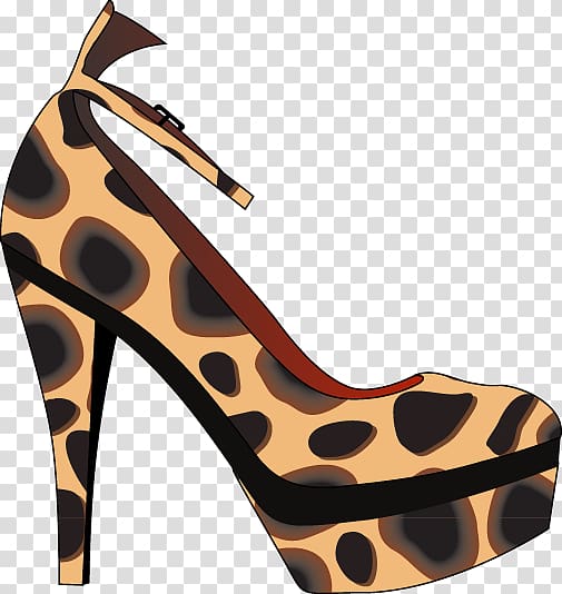 High-heeled footwear Boot , Fashion high heels material transparent ...