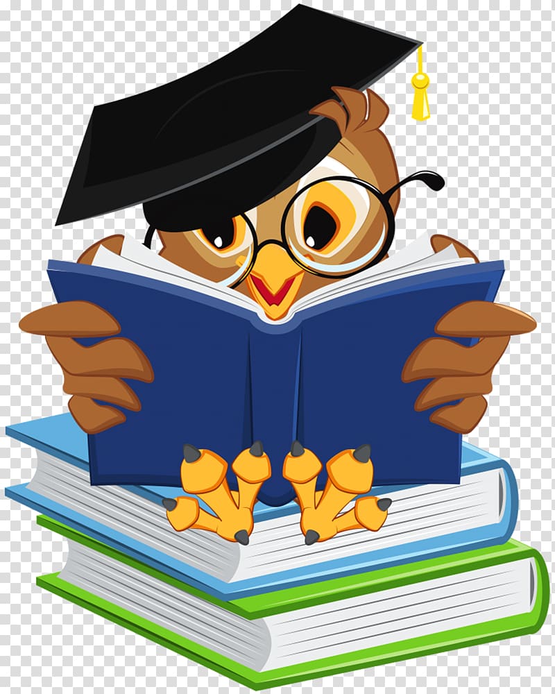 Owl Bird Book , the expression of the expression. transparent background PNG clipart
