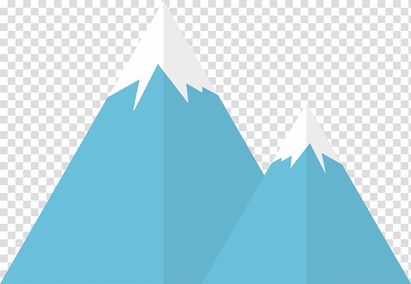 Cartoon Illustration, Cartoon snow mountain transparent background PNG clipart