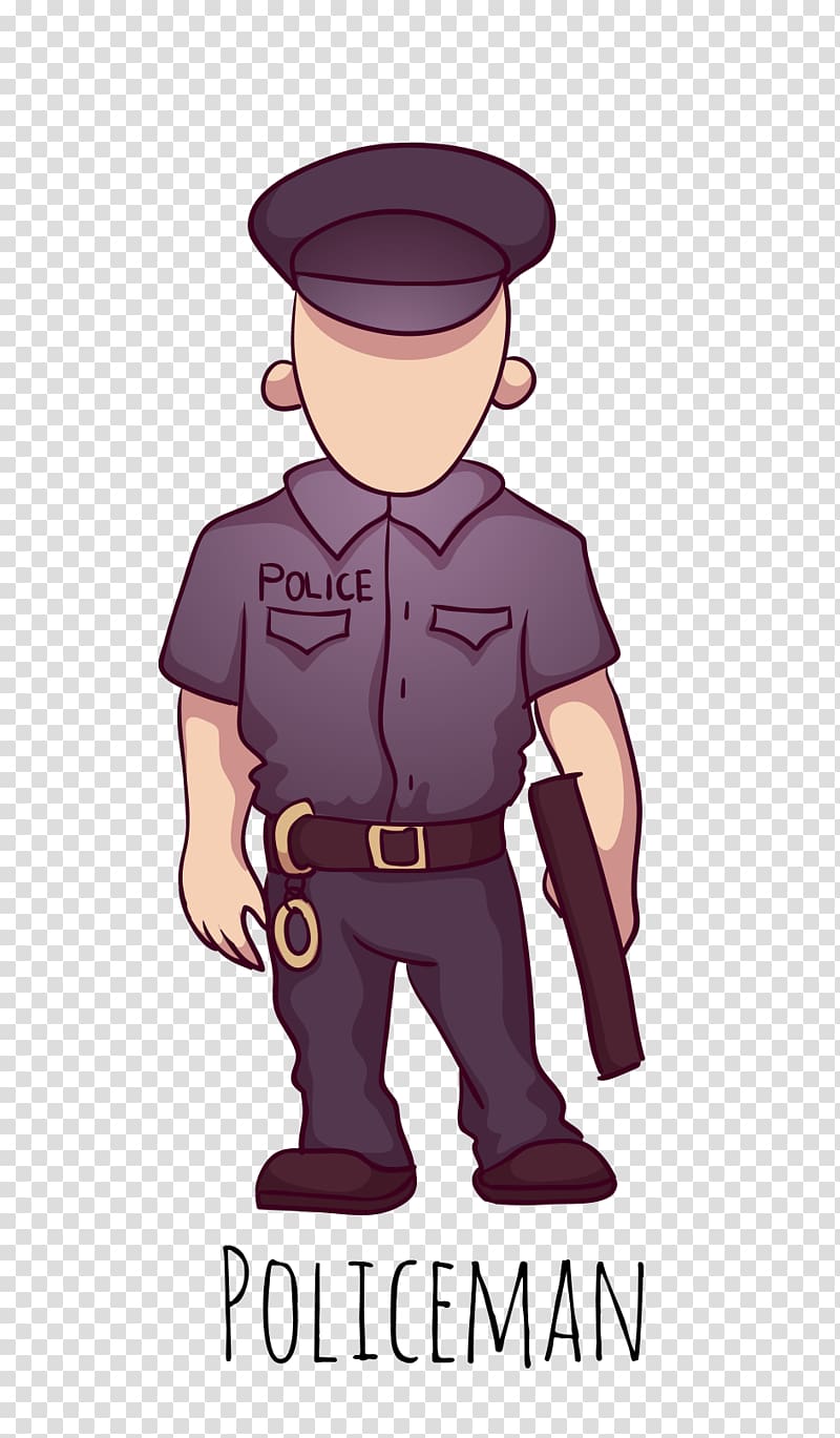 male police transparent background PNG clipart