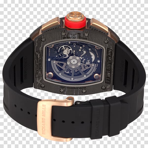 Watch Lotus F1 Richard Mille Flyback chronograph, watch transparent background PNG clipart