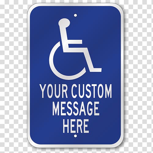 Disabled parking permit Disability Car Park ADA Signs, handicap sign transparent background PNG clipart