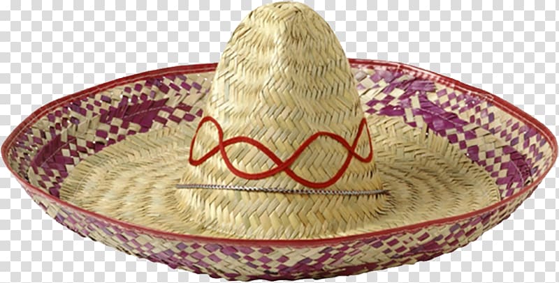 Hat Headgear Sombrero Cap, Yellow bamboo hat transparent background PNG clipart