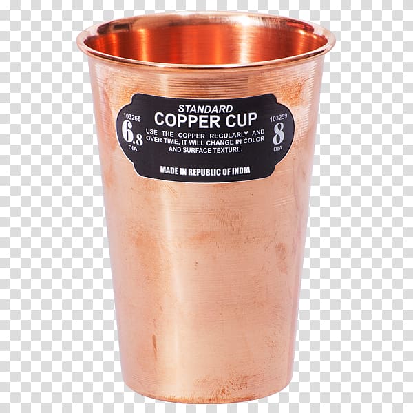 Copper plating Cup Puebuko Metal, copper kitchenware transparent background PNG clipart