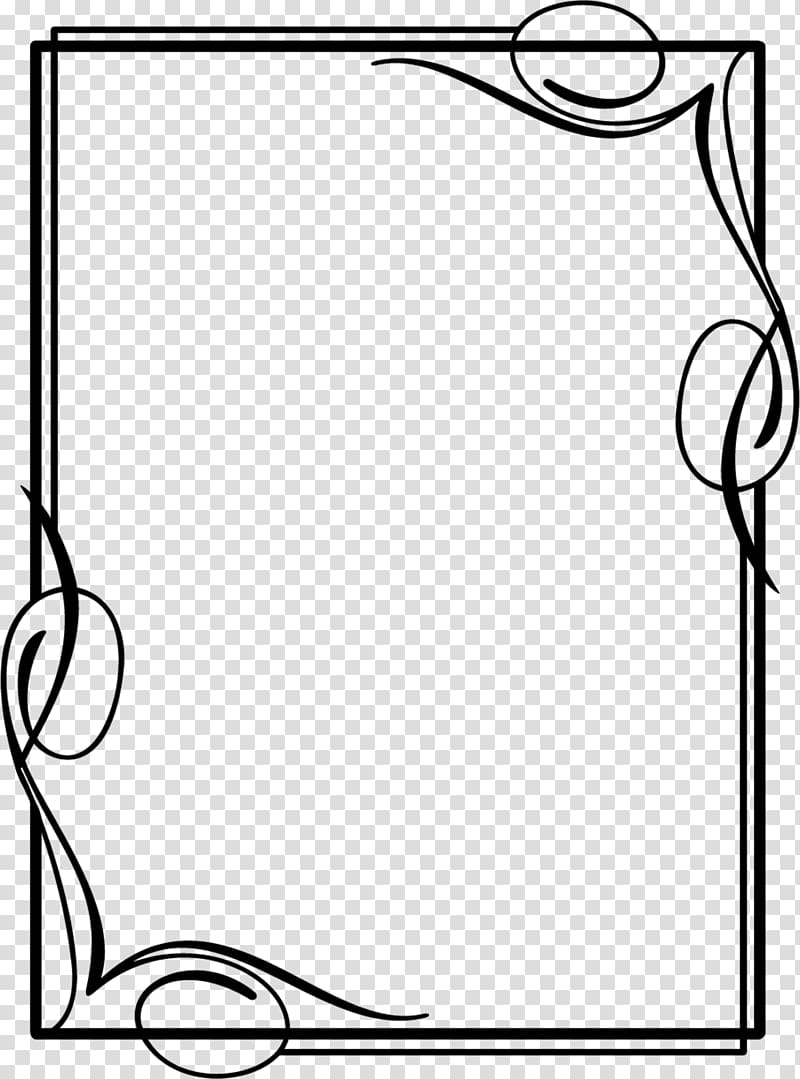 black border clip art