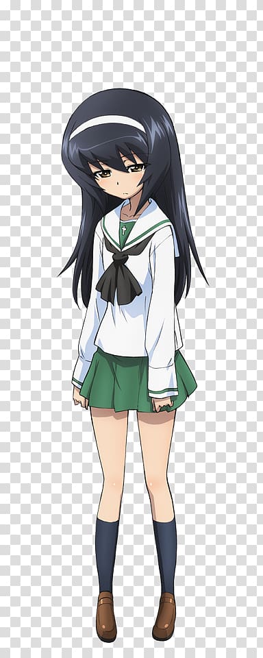 Mako Reizei Oarai Yukari Akiyama Character Anime, Black Girls transparent background PNG clipart