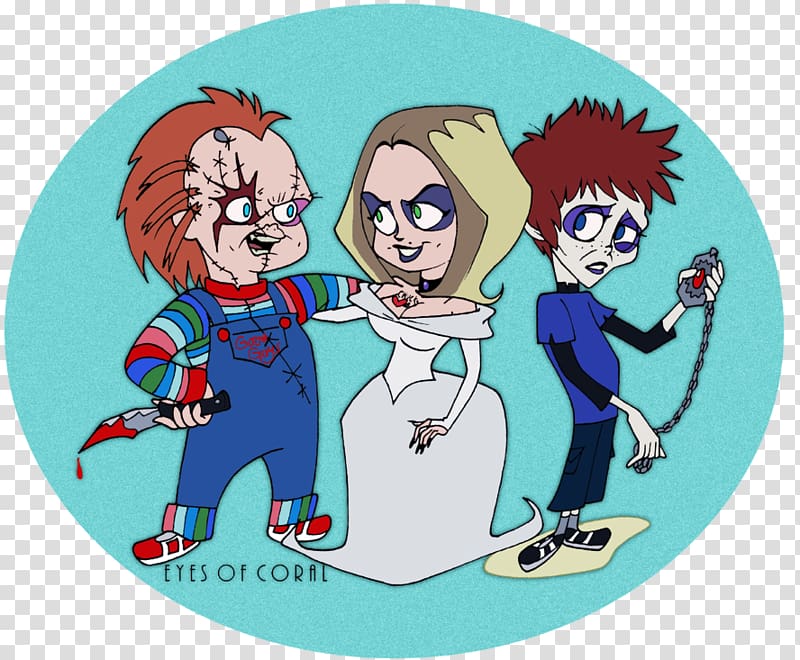 Chucky Tiffany Glen Cartoon Child\'s Play, chucky transparent background PNG clipart