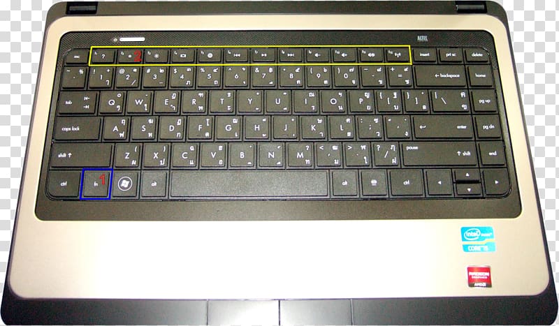 Computer keyboard Laptop HP EliteBook Hewlett-Packard Dell, Laptop transparent background PNG clipart