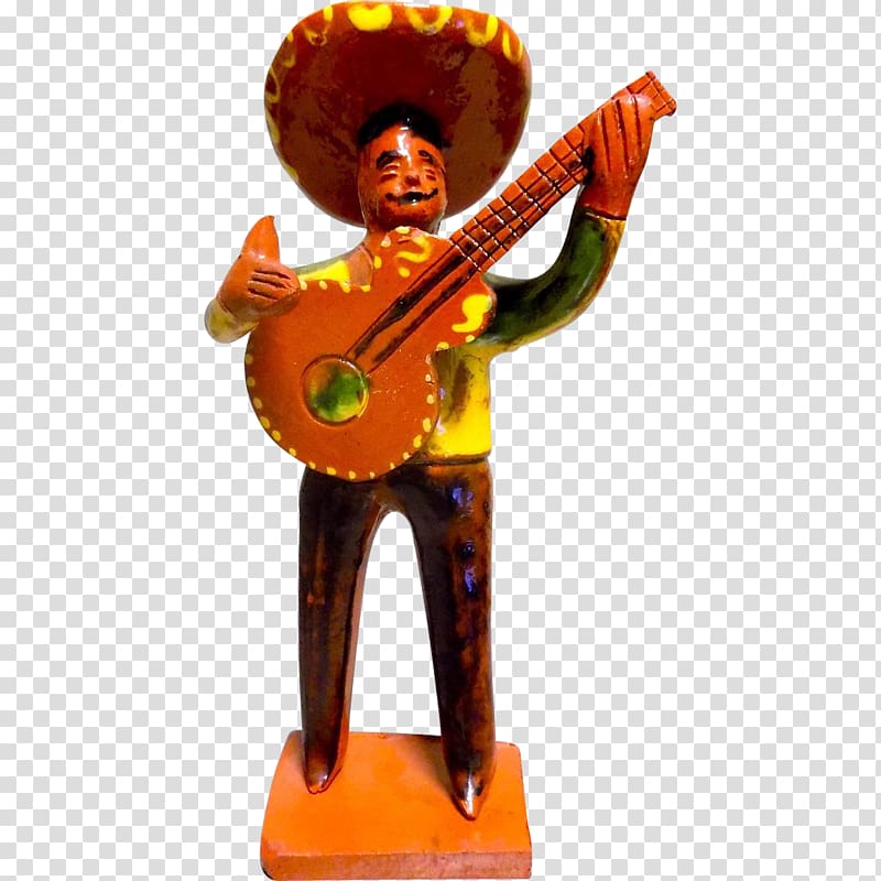 Figurine Mexican handcrafts and folk art Mariachi Sculpture, others transparent background PNG clipart