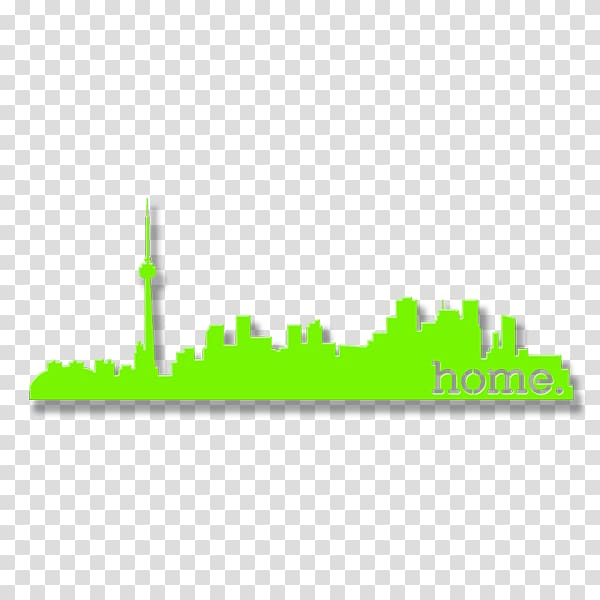 Skyline CN Tower Silhouette , Silhouette transparent background PNG clipart